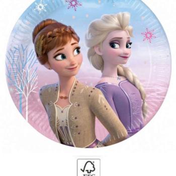 Disney Frozen II Wind Spirit, Jégvarázs papírtányér 8 db-os 20 cm FSC kép