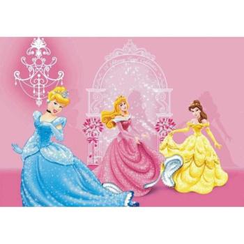 Disney Hercegnők pink poszter 160 cm x 115 cm - babaszoba faldekoráció kép