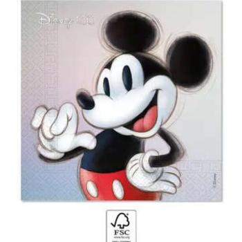 Disney Mickey 100 szalvéta 20 db-os, 33x33 cm FSC kép