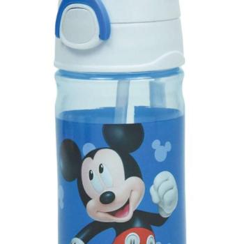 Disney Mickey Blue műanyag kulacs akasztóval 350 ml kép