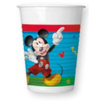 Disney Mickey Rock the House műanyag pohár 8 db-os 200 ml kép