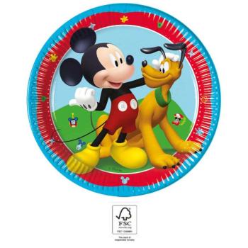 Disney Mickey Rock the House papírtányér 8 db-os 20 cm FSC kép