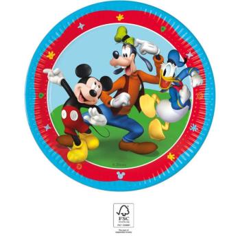 Disney Mickey Rock the House papírtányér 8 db-os 23 cm FSC kép