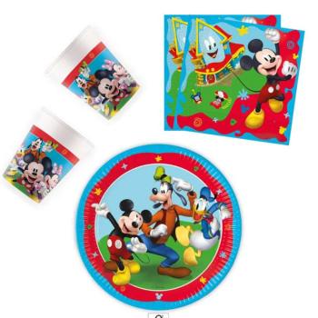 Disney Mickey Rock the House party szett 36 db-os 23 cm-es tányérral kép