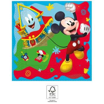 Disney Mickey Rock the House szalvéta 20 db-os 33x33 cm FSC kép