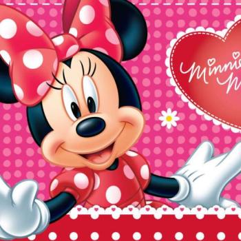 Disney Minnie Flowers tányéralátét 43*28 cm kép