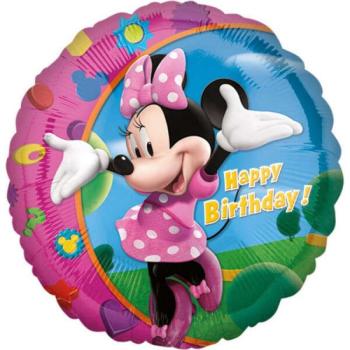 Disney Minnie fólia lufi 43 cm happy kép