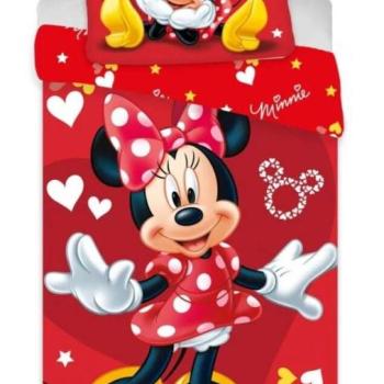 Disney Minnie ovis ágyneműhuzat piros 100x135cm 40x60cm kép