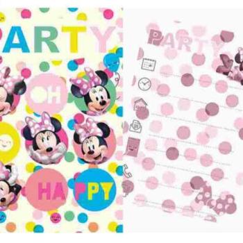 Disney Minnie Party Meghívó kép