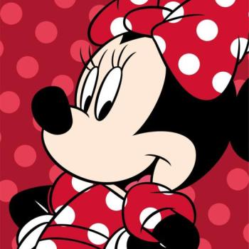 Disney Minnie Red mikroflanel takaró 100x150cm kép