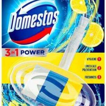 Domestos 3 in 1 40 g citrus illatú WC frissítő rúd illatgéllel kép