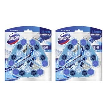 Domestos Power5+ WC frissítő blokk Blue Water Ocean (6x53g) kép