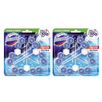 Domestos Power5 WC frissítő blokk Ocean (6x55g) kép