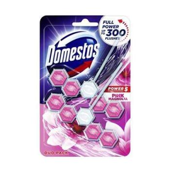 DOMESTOS &quot;Power 5&quot; WC fertőtlenítő pink magnólia illatú (2 db) kép