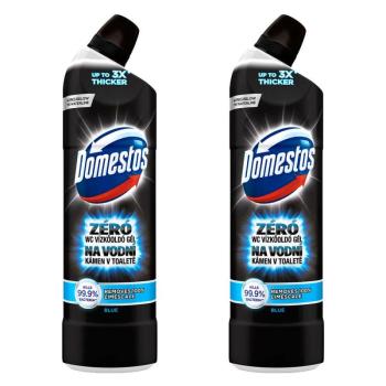 Domestos Zéró WC Vízkőoldó 2x750ml Blue kép