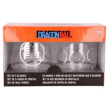 Dragon Ball - 2db üvegpohár készlet - 510ml kép