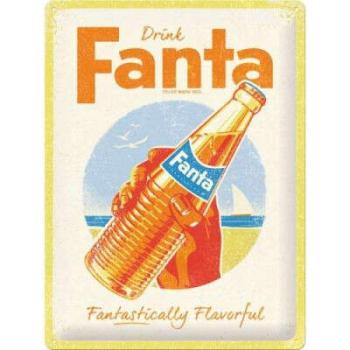 Drink Fanta Fantasically Flavorful Fémtábla kép