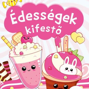 Édességek - kifestő kép