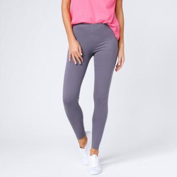 Egyszerű, hosszú, rugalmas jersey leggings környezetbarát biopamutból kép