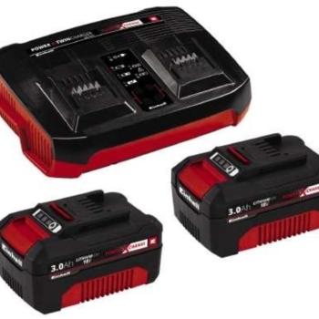 Einhell Starter-Kit DUO Power-X-Change (2x3,0Ah) kép