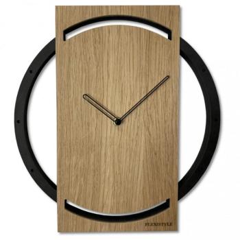 Elegáns falióra WOOD OAK 2 kép