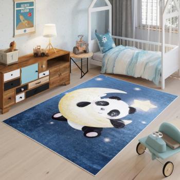 Emma Gyerekszőnyeg Panda a holdon Szélesség: 80 cm | Hossz: 150 cm kép