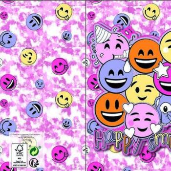 Emoji Smiles 3D pop-up üdvözlőkártya + boríték kép