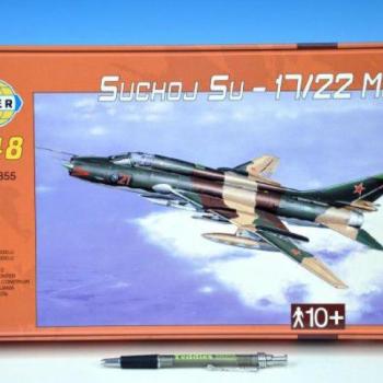 Építőkészlet modell Suchoj SU - 17/22 M3 1:48 doboz 35x22x5 kép