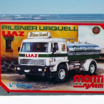 Építőkészlet Monti 36 Pilsner Urguell Liaz 1:48 kép