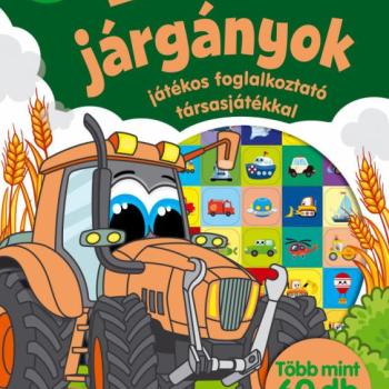 Érdekes járgányok - Játékos foglalkoztató társasjátékkal kép