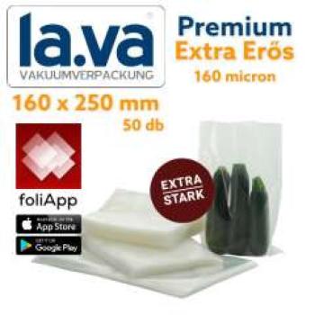 Extra Erős 160x250 mm vákuumtasak (50db) kép