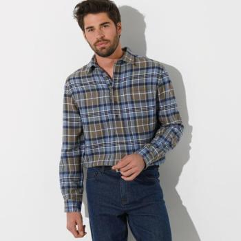 Extra hosszú, kockás flaneling kép