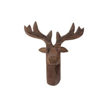 Fa fali dekoráció 30x36 cm Stag – BePureHome kép