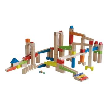 Fa golyópálya Marble Run – Roba kép