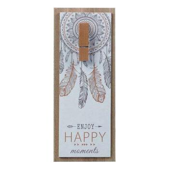 Fali Dekoráció Enjoy Happy Moments 30 x 12 cm kép