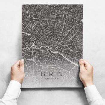 Fali dekoráció - Map Of Berlin II kép