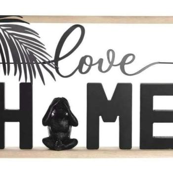 Fali Dekoráció &quot;Love Home&quot; kép