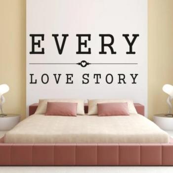 Fali matrica EVERY LOVE STORY 50 x 100 cm kép