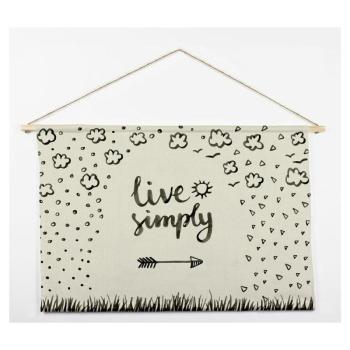 Faliszőnyeg 90x60 cm Live Simply – Surdic kép