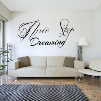 falmatrica NEVER STOP DREAMING 100 x 200 cm kép