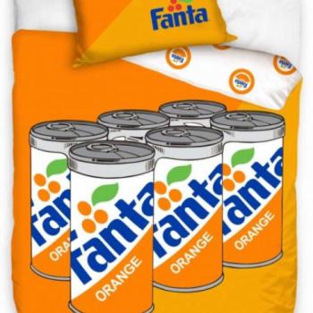 Fanta ágyneműhuzat Drink Can 140×200cm, 70×90 cm kép