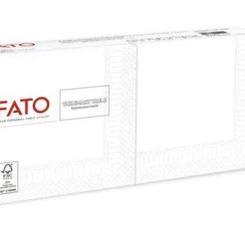 Fato Smart Table szalvéta 25x25cm 100 db/csomag) fehér  (82220002) kép