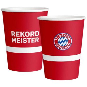 FC Bayern München Papír pohár 8 db-os 250 ml kép