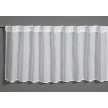 Fehér átlátszó függöny 45x140 cm Jacquard-Voile - Gardinia kép