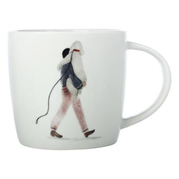 Fehér porcelán bögre 400 ml Walking The Dog – Maxwell & Williams kép