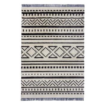 Fekete-fehér szőnyeg 120x170 cm Sabri – Flair Rugs kép