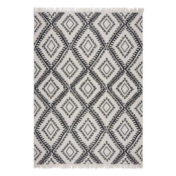 Fekete-fehér szőnyeg 80x150 cm Alix – Flair Rugs kép