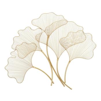 Fém fali dekoráció 79x68 cm Leaf – Mauro Ferretti kép