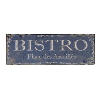 Fém falitábla 40x14 cm Bistro – Antic Line kép