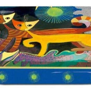 Fémdoboz 10x2x6,2cm, Rosina Wachtmeister: Wonderland kép